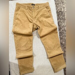 Brixton Tan Chinos Straight Leg Everyday Essential